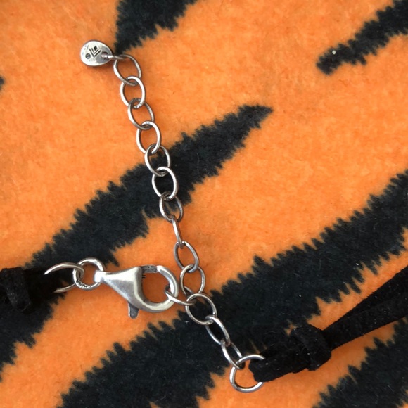 Silpada Faux Leather SS Brass Coin Necklace - Picture 8 of 8